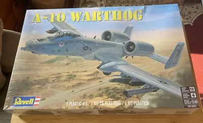 NEW Revell 1:48 Scale A-10 Warthog War Machine Model Kit 85-5521 Factory Sealed  • $19.99