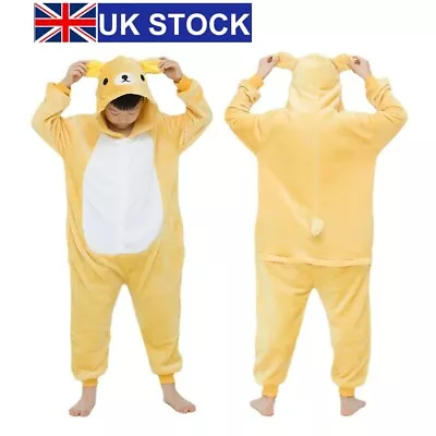 Unisex Adult Animal Onsie1Onesie1 Anime Cosplay Pyjama Kigurumi Fancy Dress FW • £20.56