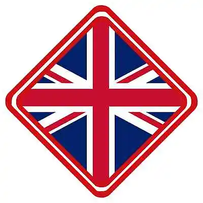 Union Jack (UK) Aluminium Car Sign Fantastic Souvenir With Suckers • £5.99