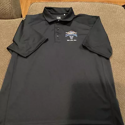 Villanova University Basketball Championship Cutter & Buck Golf Shirt Mens L EUC • $25