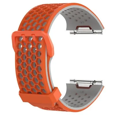 $9.06 • Buy For Fitbit Ionic Strap Classic Buckle Soft Silicone Sports Band 