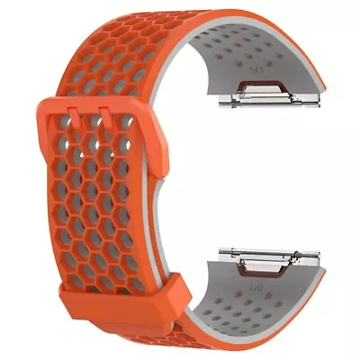 $9.06 • Buy For Fitbit Ionic Strap Classic Buckle Soft Silicone Sports Band 