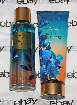 NEW Victoria's Secret Beauty VS Santal Nightfall Ramadan Body Lotion & Mist Set • $10.50