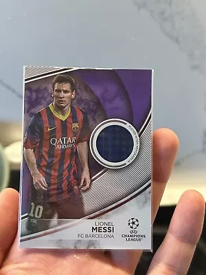 2023-24 Topps UEFA Club Competitions Lionel Messi PATCH SUPERSTAR RELIC 288/299 • £70