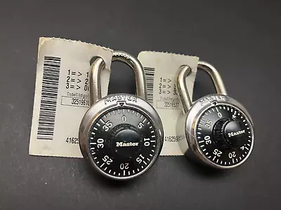 Master Lock  Combination Padlocks With Tags For Combination Codes Lot Of Two • $14