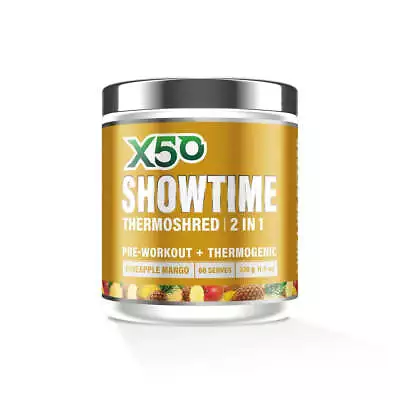 X50 Showtime Thermoshred • $68.99