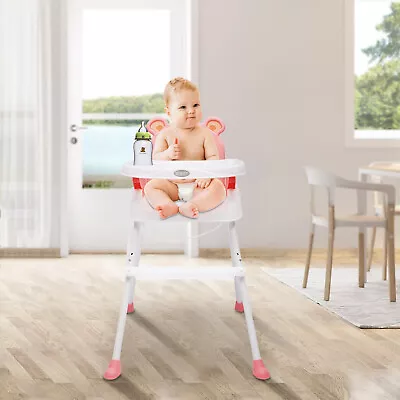 Non-Slip Baby Highchair Infant High Feeding Seat Toddler Table Chair Adjustable • £22