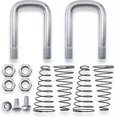 Replacement Safety Chain U-Bolt Kit For B&W Hitches Gooseneck Turnover Ball • $53.02