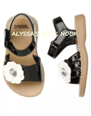 Gymboree ~bee Chic Spring Daisy Toddler Girls Sandals~ Sz 3 Sz 4 • $21