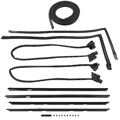 9pc Complete Weatherstripping Kit For Monte Carlo SS Coupe 2-Door 5.0L 128555 • $146
