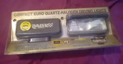Rare 1988 Rally Twin Fog Driving Euro Quartz Halogen Lights Radwood Vintage Nos • $40