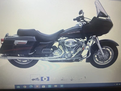 $900 • Buy 2009 To 2011 Harley Street Glide Thunder Header Chrome 2 Into 1 Exhaust System 