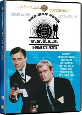 THE MAN FROM U.N.C.L.E. Uncle 8 Movie Collection DVD Brand New & Sealed • $45