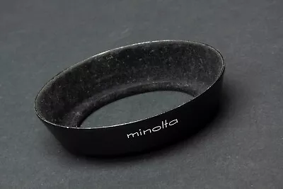 Genuine Minolta MC Rokkor 28mm F/3.5 Rigid Metal Lens Hood • $19.99