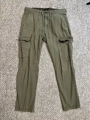 Vintage Lucky Brand Green Military Cargo Pants • $20