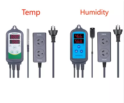 $79.04 • Buy Inkbird Digital Temperature Controller ITC308 + Humidity Controller 240V AU PLUG