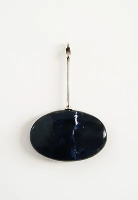 Vintage Georg Jensen Sterling Silver Blue Stone Vivianna Torun Pendant # 133 • $1600