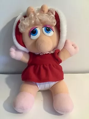 Vintage 1987 Miss Piggy McDonald’s Christmas Muppet Babies Plush • $10.99