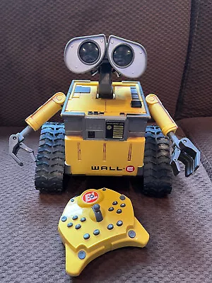 Disney Pixar Wall-E Thinkway Remote Control RC Toy W/ U-Command *WORKS* READ! • $145