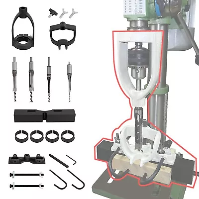 Drill-press Mortising Attachment Kit Woodworking Mortising Locator Tool Set • $70