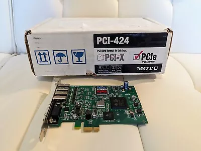 MOTU PCIe 424 Interface • $249