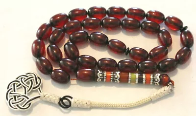 Collectible German Faturan Tasbih Rosary Prayer/worry Beads Masbaha📿 • $34.99