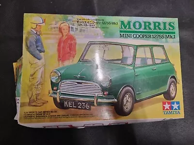 Nostalgic ! TAMIYA 1/24 Morris Mini Cooper 1275S Mk-1 Uber Rare !! • £45