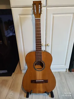 Vintage N-2 1960's Harmony USA Parlor Acoustic Guitar • $299