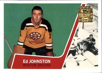 2001-02 Topps Archives #34 Ed Johnston BOSTON BRUINS • $1.89