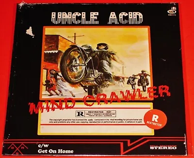 $19.95 • Buy Uncle Acid & The Deadbeats: Mind Crawler 7  EP Black Vinyl Record 2013 UK NEW