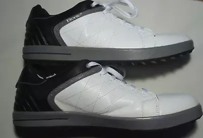 Etonic Men's SP LITE Mens 11M  Spike Golf Shoes White Black Gray • $30
