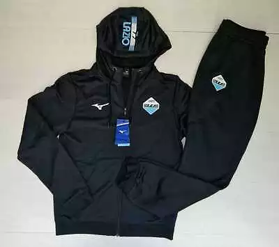 107/08bis Mizuno Lazio Tracksuit Fan Suit Hoody Jacket + Pants 23/24 P2GGAX80 • $165.26