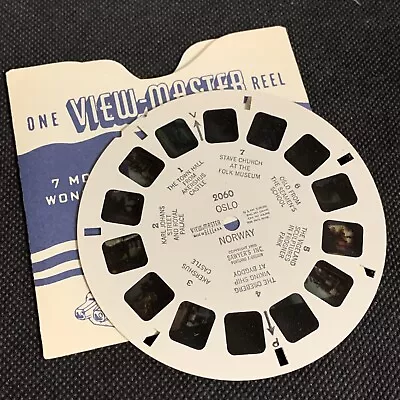 OSLO Norway Scarce 1955 Belgian-made Sawyer's View-Master Single Reel 2060 1E • $7.20