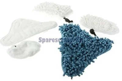 Steam Cleaner Mop Pads Microfibre Washable Cloth Kit For Universal Pads X5 • £7.99