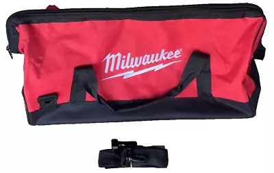 Large Milwaukee Heavy Duty Duffel Tool Bag 22 L X 10.5 W X 12 T With Strap • $24.99