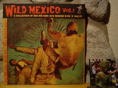 WILD MEXICO VOL. 1 LP/Raw And Rare 60's Mexican Rock 'N' Roll/Garage/Fuzz Punk • $36.98