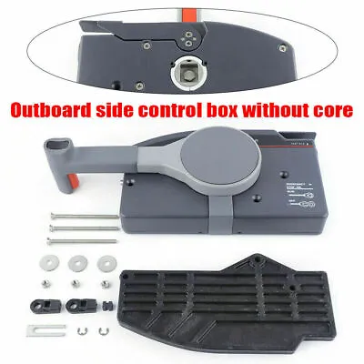 Outboard Side Remote Control Box&Fast Idle Lever For Yamaha 703 Outboard Engine • $100.70