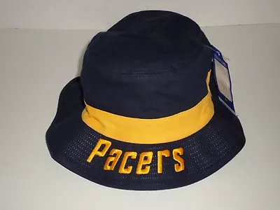 NBA Indiana Pacers Adidas Navy Bucket Hat Size SM Authentic NEW    • $14.95