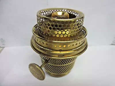 Aladdin Oil Lamp Brass Burner Model A Chicago Complete W/flame Spreader • $69.95