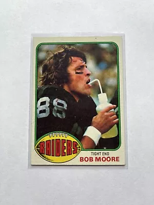 Bob Moore 1976 Topps #528 Football Card • $0.99