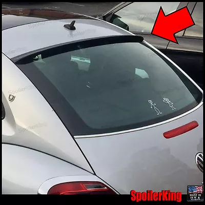 Rear Roof Spoiler Window Wing (Fits: VW Beetle 2012-2017 A5) SpoilerKing 284R • $96.75