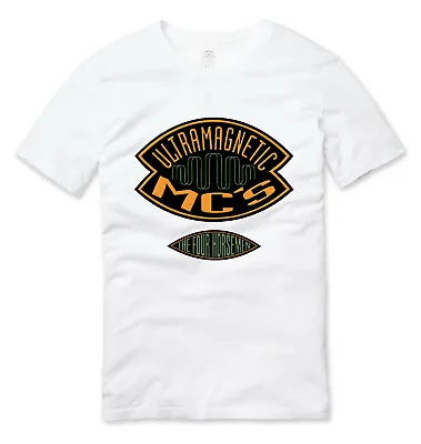 Ultramagnetic MC's Four Horsemen Old School Hip Hop T Shirt White • £15.49