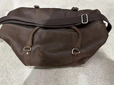 Forbes And Lewis Somerset Brown Leather Holdall • £145