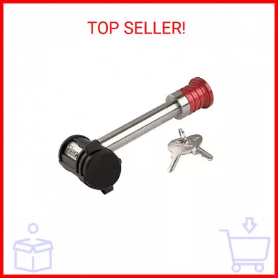 Master Lock Receiver Lock Stainless Steel Barbell™ Receiver Lock Fits 5/8 In.  • $35.57