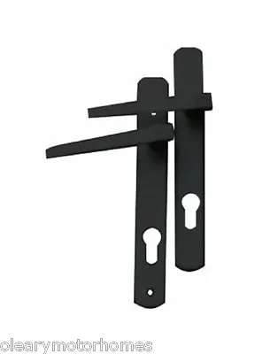 Avocet  Static Door Handle For Upvc Doors Black Lock Handles • £18.99