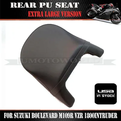 Rear Passenger Seat Pillion Black For Suzuki Boulevard M109R VZR 1800 Intruder • $39.89
