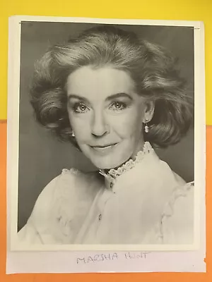 Marsha Hunt   Original Vintage Talent Agency Headshot Photo W/Credits • $10