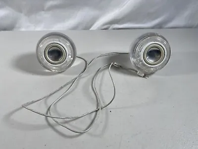 Genuine Apple M6531 Pro Speakers Clear For Power Mac G4 Working • $23.16