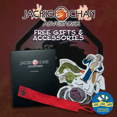 2003 Jackie Chan Adventures Cards - FREE GIFTS & ACCESSORIES - New And Rare! • £2.99