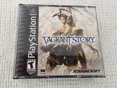 $79.99 • Buy Vagrant Story Sony Playstation PS1 Manual Disc 1 Case Great Shape NO BONUS DISC!